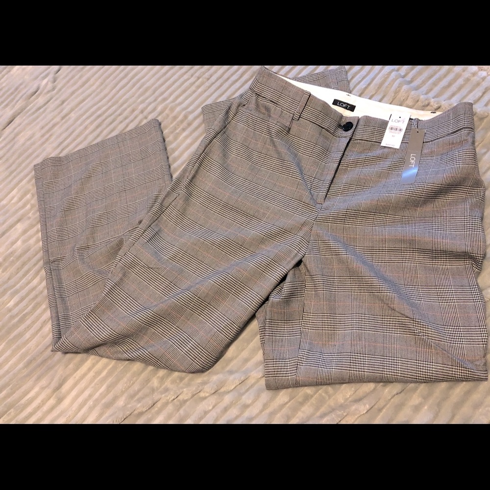 Ann Taylor Loft High Waist Curvy Trouser